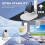 3-in-1 Universal Projector Bracket Desktop Wall Mounted Celling Suspended Holder Stand 360 Rotate Projector Bracket 6