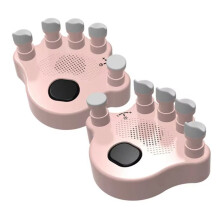 2 Stuks Piano Handvormcorrector Handversterker Houdingcorrectietool met Luidsprekerknop Handtrainer B