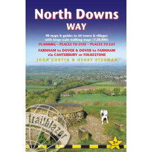 North Downs Way Trailblazer Walking Guide 3e by John Curtin Henry Sted