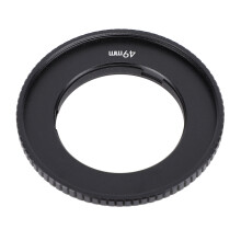 Action4 49 mm Aluminiumlegierung Filter-Adapter-Ring für das Upgrade der Klarlinse