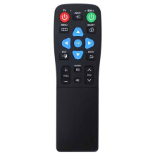Button Remote for Seniors Fit for Tv, Streaming Box, Soundbar Audio Recevier and DVD/VCR/Sat, Best Gift for Family