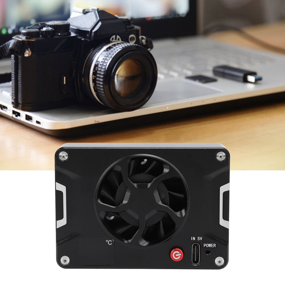 Silent Aluminum Camera Cooling Fan For A7s3, Fx30, Zv-E10, 11 Blades 4911384462482