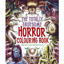 The Totally Gruesome Horror Colouring Book by Santiago Calle Paperback