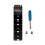 M.2 NVMe M Key Protection PCB Board Converter PCIe 4.0 Solid State Drive Protector Adapter Support 2230 to 2280 6