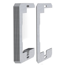10Pcs Wall Plate Spacer- Metal Flush Fit Device Leveling Plates - Receptacle Spacers Shims Leveler for Fixing Walls