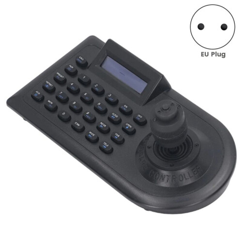 4D 4 Axis Joystick PTZ Keyboard Controller RS485 for PTZ Camera DVR XVR Recorder EU Plug 1