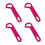 4pcs Can Openers Ring-Pull Can Openers Can Easily Open Cans,Rose Red 1