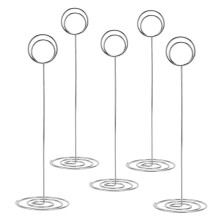 15 Pack 8.75 Zoll Hoher Tisch Nummern Halter, Platz Karten Halter, Tisch Bild Halter, Draht Fotohalter Clip, Menü Memo