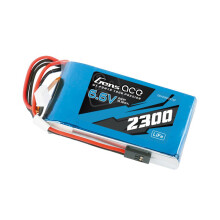 Gens Ace LiFe 2S 6.6V 2300mAh Tx with Futaba G2S2300-TX