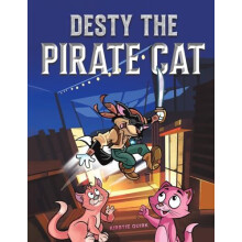 Desty the Pirate Cat by Kirstie Quirk Paperback Book