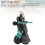 Coche Robot Modelo ABS 3xAA Verde Juguete Transformable 6