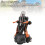 Voiture robot transformable orange - 3 piles AA 7