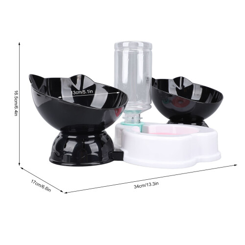 Type2 3-in-1 Ciotola per cibo e acqua per gatti, 13 cm 1