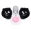 Type2 3-in-1 Ciotola per cibo e acqua per gatti, 13 cm 13