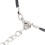 Collier bleu en forme de cor français miniature réglable 7