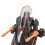 Voiture robot transformable orange - 3 piles AA 15
