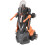 Voiture robot transformable orange - 3 piles AA 14