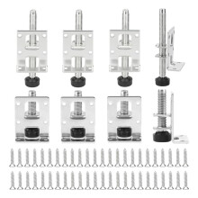 8 Pieces Adjustable Furniture Feet Kit, 55/102 mm Heavy Duty Furniture Levelling Feet, or Furniture, Table, Shelves