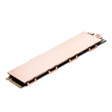 Copper M.2 SSD Heat Sink Radiator with Silicone Thermal Pad M.2 SSD Hard Disk Cooling Heatsink for M2 SSD 2280