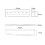 Folk Guitar Cow Bone Upper and Lower Saddle Bridge Saddle Nut Upper Saddle 43mm Lower Bridge 74mm 8