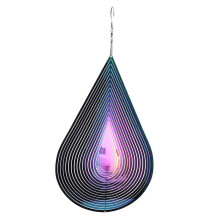 Wind Chimes Hanging Decorations Pendants Rotating Windchimes Outdoor Garden Home Decor Metal Drip Wind Spinner