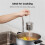 3 Pcs Large Tea  Infuser for Loose Leaf Tea & Spice Infuser for Cooking, Threaded Lid, Extra Fine Mesh Tea Strainer 4