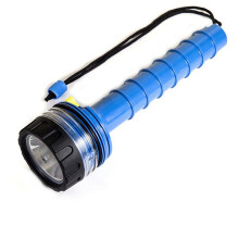 Scuba Diving Light Professional Powerful Flashlight Underwater Waterproof LED Diving Light,Long Shot Salvage Light,