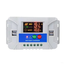 PWM Solar Controller Adaptive Solar Power Controller with LED Display for Home Outdoor  Solution SolarController,B