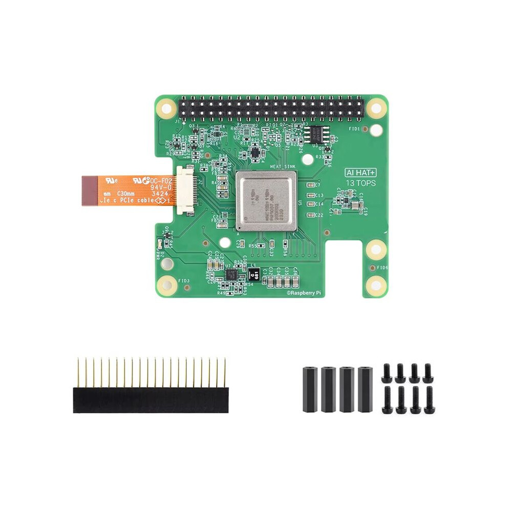 For Raspberry Pi Ai Hat+,Build-In Hailo-8 Ai Accelerator To Quickly Build A Wide Range Of Ai-Powered Applications 13Tops 6031923029247