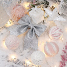 Christmas Ornaments Set Xmas Hanging Balls for Christmas Tree,Christmas Tree Topper-Star,Christmas Gift-Set