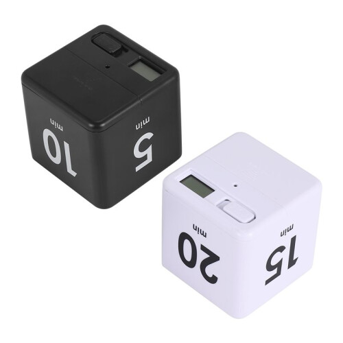 2PCS  Timers Gravity Sensor Flip Timer Kitchen Timer for  Management and Countdown 1-3-5-10,15-20-30-60Minutes