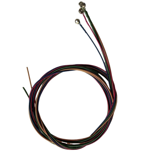 4 String Electric Bass String Set Guitar Bass Strings Colorful Guitar Strings Replacement 1