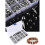 270Set Spikes and Studs,Mixed Shape Punk Spike Rivets Metallic Cone Screw Back Studs with Install Tool for Leather 4