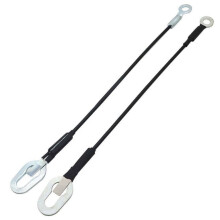 CiężAróWka Tailgate Tailgate Cable Strip Metal dla Ram 1500 2500 3500 1994 - 2002 Pickup Truck BagażNik Samochodowy Drut MocująCy B