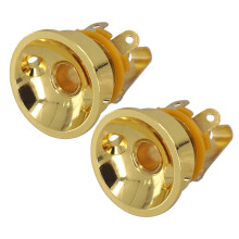 6.35mm 1/4Inch Guitar Jack Plug Socket Output Plate for Telecaster TL Guitar Parts Accessories, A