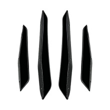 Car Front Bumper Side Splitter Spoiler Fog Lamp Side Spoiler Trim for  2 Series M2 G87 2023+ Bright Black