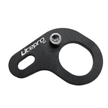 Litepro 412 Folding Bike Magnet Adapter Aluminium Alloy Magnetic Buckle Conversion for DAHON Bicycle Parts,Black