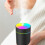 180ML Luftfuktare Aroma Diffuser  Eterisk Oljerenare Aromaterapi Mist Maker Lights Luftfuktare Vit 6