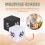 2PCS  Timers Gravity Sensor Flip Timer Kitchen Timer for  Management and Countdown 1-3-5-10,15-20-30-60Minutes 7