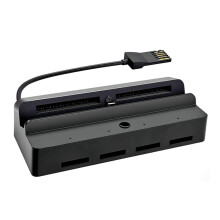 4 in 1 TV Dock Station for / OLED, Game Card Reader with 4 Card Slots, USB-C Port Charging Station