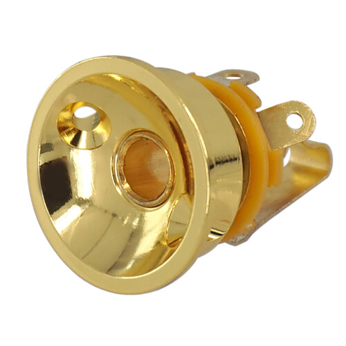 6,35 Mm 1/4 Tums Gitarrjack Plug Socket Output Plate för Telecaster TL Guitar Parts Accessories, A 1