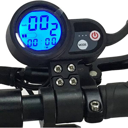 Tela LCD de Scooter EléTrica com Acelerador para ExibiçãO de Scooter EléTrica de 10 Polegadas, 36V 1