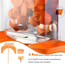 3 Pcs Electric Orange Juicer Spare Parts for XC-2000E Lemon Orange Juicing Machine Electric Orange Juice Squeezer