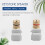 Speaker Post Snap-in Banana  Jack - White, 10Pcs 2