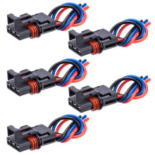 5 PZ Spina di Alimentazione un Impulso Connettore Treccia Connettore Cablaggio di Alimentazione per Ranger XP1000 e RZR RS1 e Generale