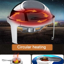 Alcohol Fuel Rack with Safety Cover Vertical Alcohol Stove for Buffets and Catering Events Solid and Liquid Adaptability