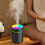 180ML Luftfuktare Aroma Diffuser  Eterisk Oljerenare Aromaterapi Mist Maker Lights Luftfuktare Vit 3