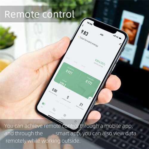 Tuya WiFi Single Phase 4P Intelligent Circuit Breaker WiFi Auto-Reclosing Voltage Current Protector Timer 2