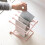 Dishwashing Cloth Holder, Foldable Vertical Rag Rack, Kitchen Towel Rack, Dishwashing Cloth Storage Rack 7