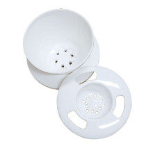 Coffee Dripper Easy Brewing Plastic Coffee Filter Camping Coffee Brewer Compatible with 155 Basket Paper Filter